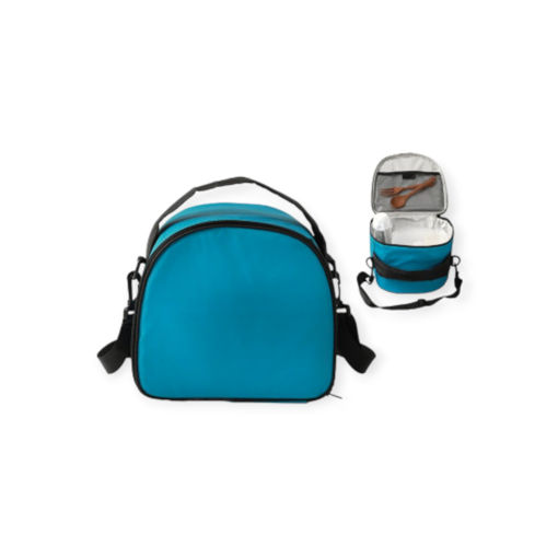 Picture of IDRINK LUNCH BAG WITH STRAP BLUE